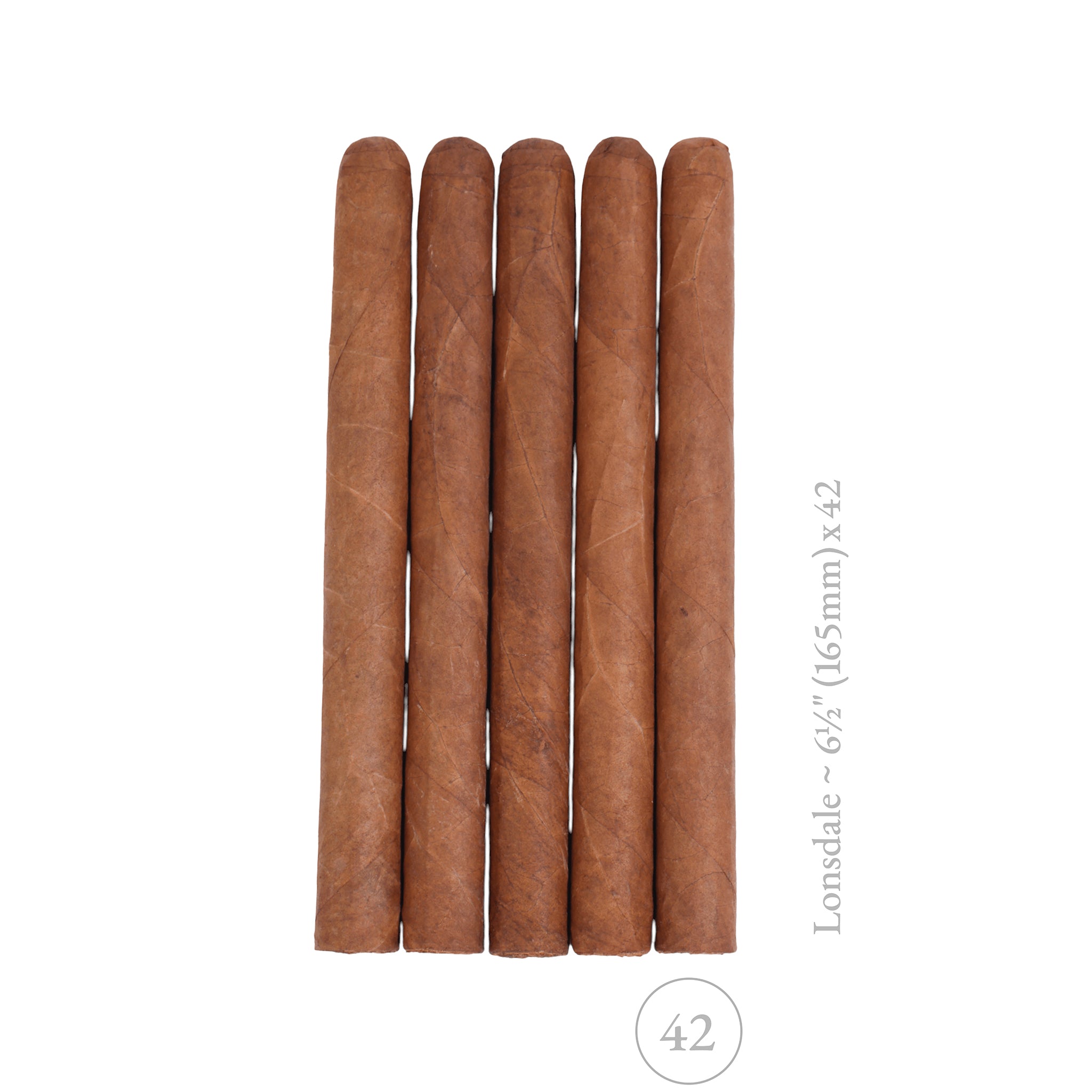 lonsdale tobacco National Brand Natural Classico Cigars Lonsdale 5x38 Box