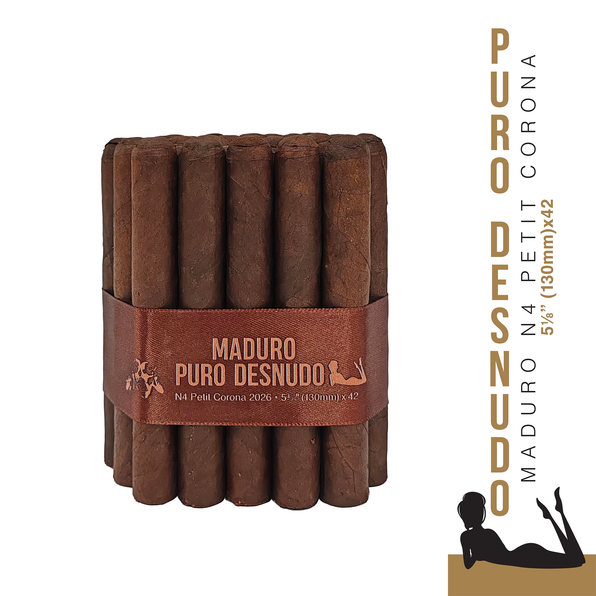 Puro Desnudo - Petit Corona N4 - Maduro - Bundle (25)