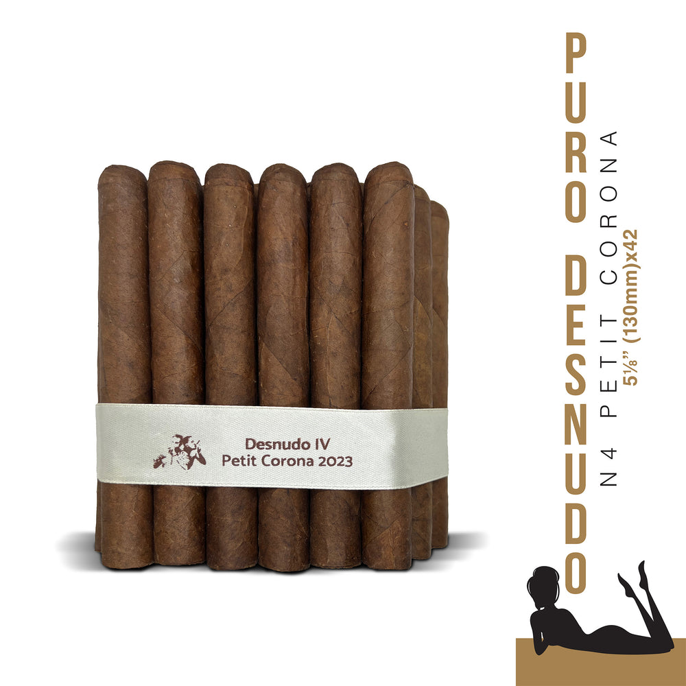 Puro Desnudo - Petit Corona IV - Paquete (25)