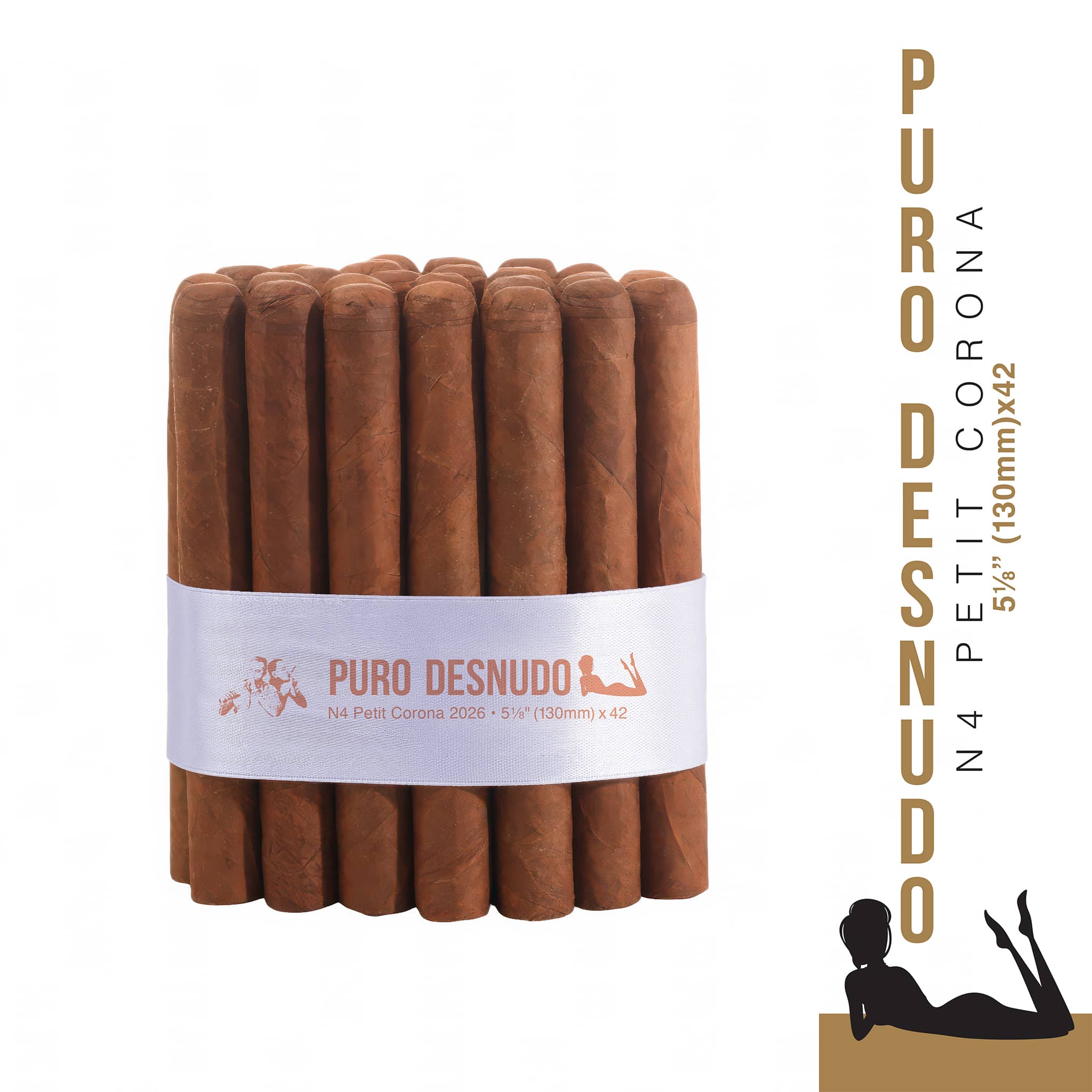 Puro Desnudo - Petit Corona IV - Paquete (25)