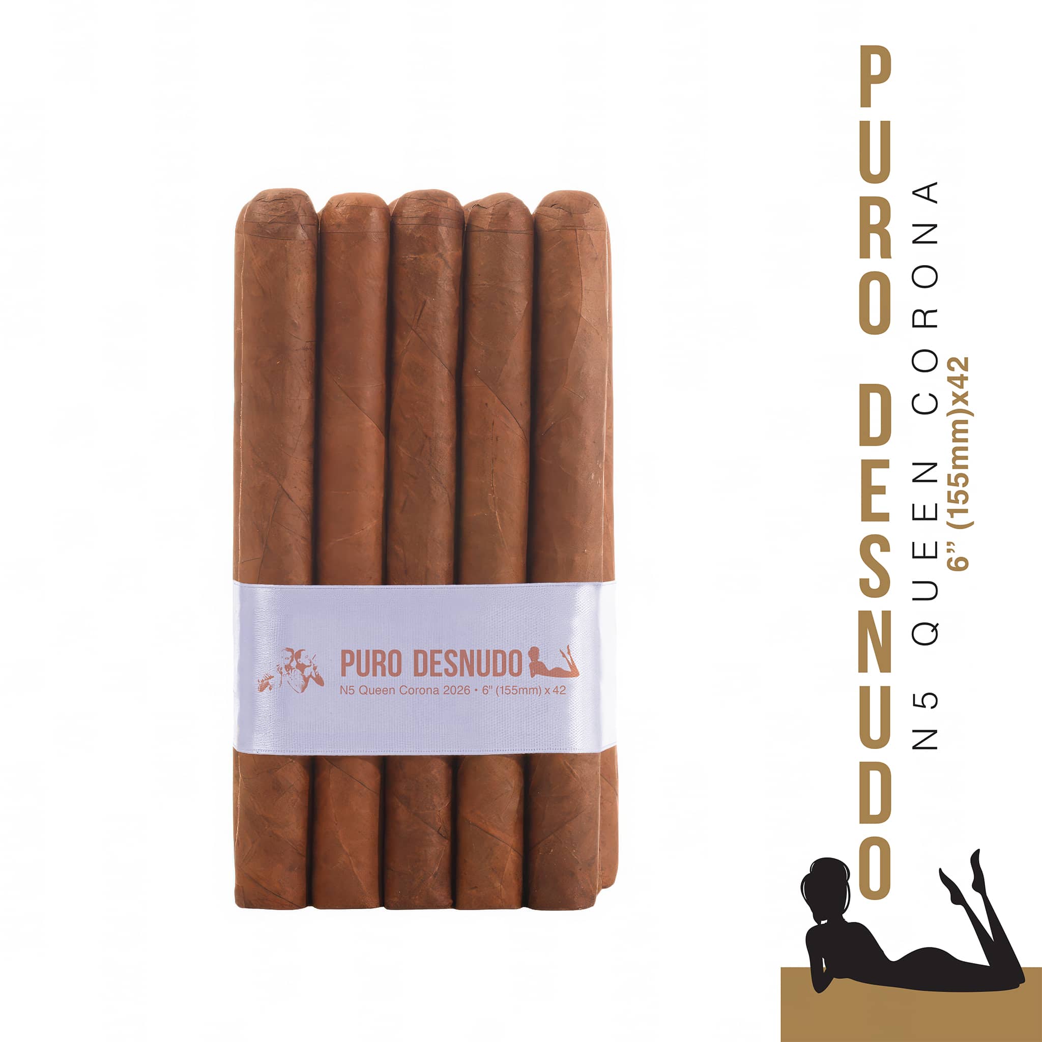 Puro Desnudo - Queen Corona N5 - Bundle (25)